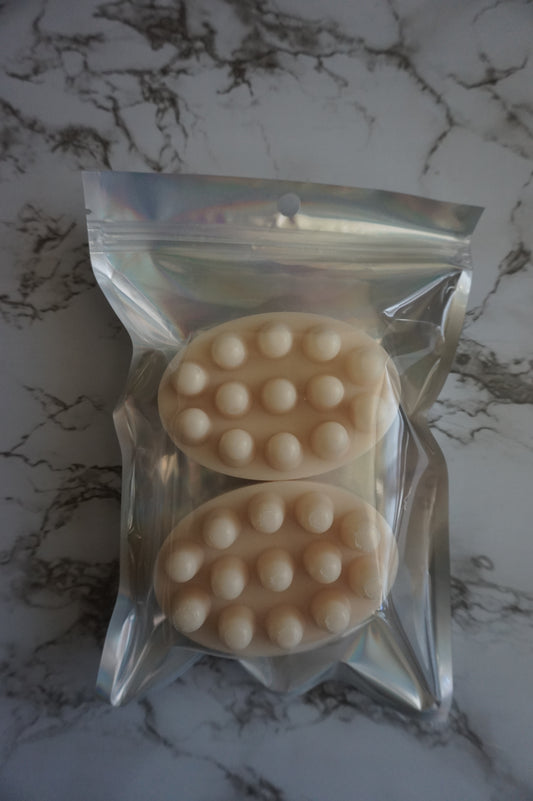 قالب صابون للتدليك على شكل مخروط الوافل - 250 جم