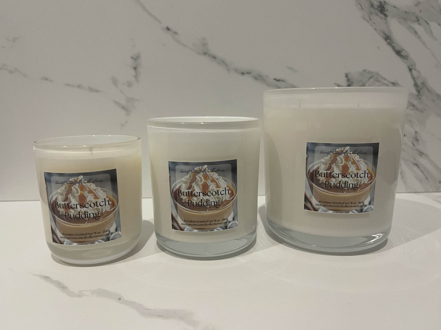 Butterscotch Pudding Candle