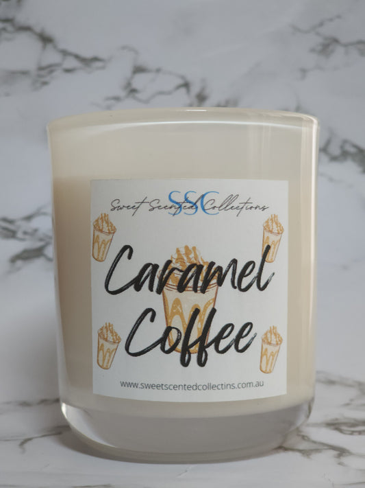 شمعة القهوة بالكراميل - 170 جم