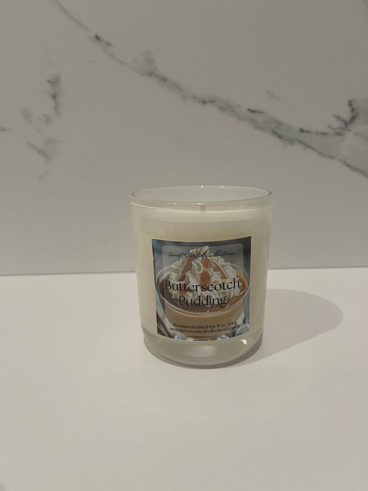 Butterscotch Pudding Candle