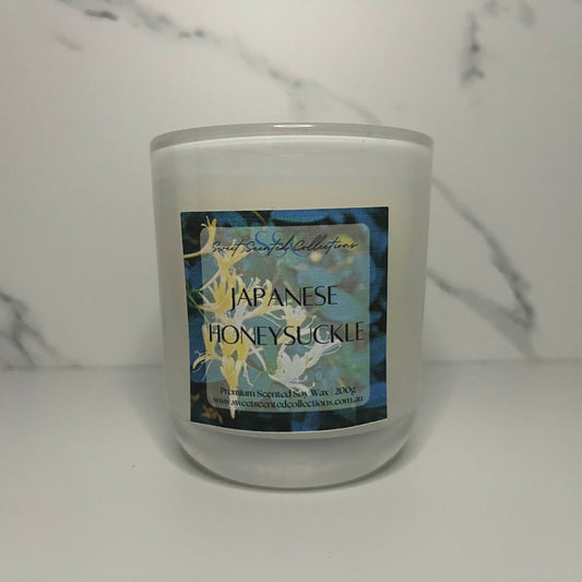 شمعة الصويا اليابانية زهر العسل - 170 جرام
