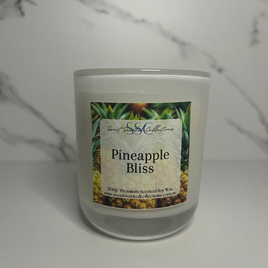 شمعة الصويا بالأناناس بليس - 170 جم